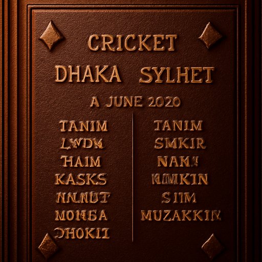 7U777 ক্রিকেট টসের পর দলীয় লাইনআপ বোর্ড
